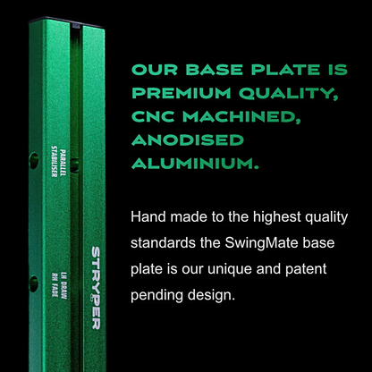 Premium quality anodised aluminium swing training aid