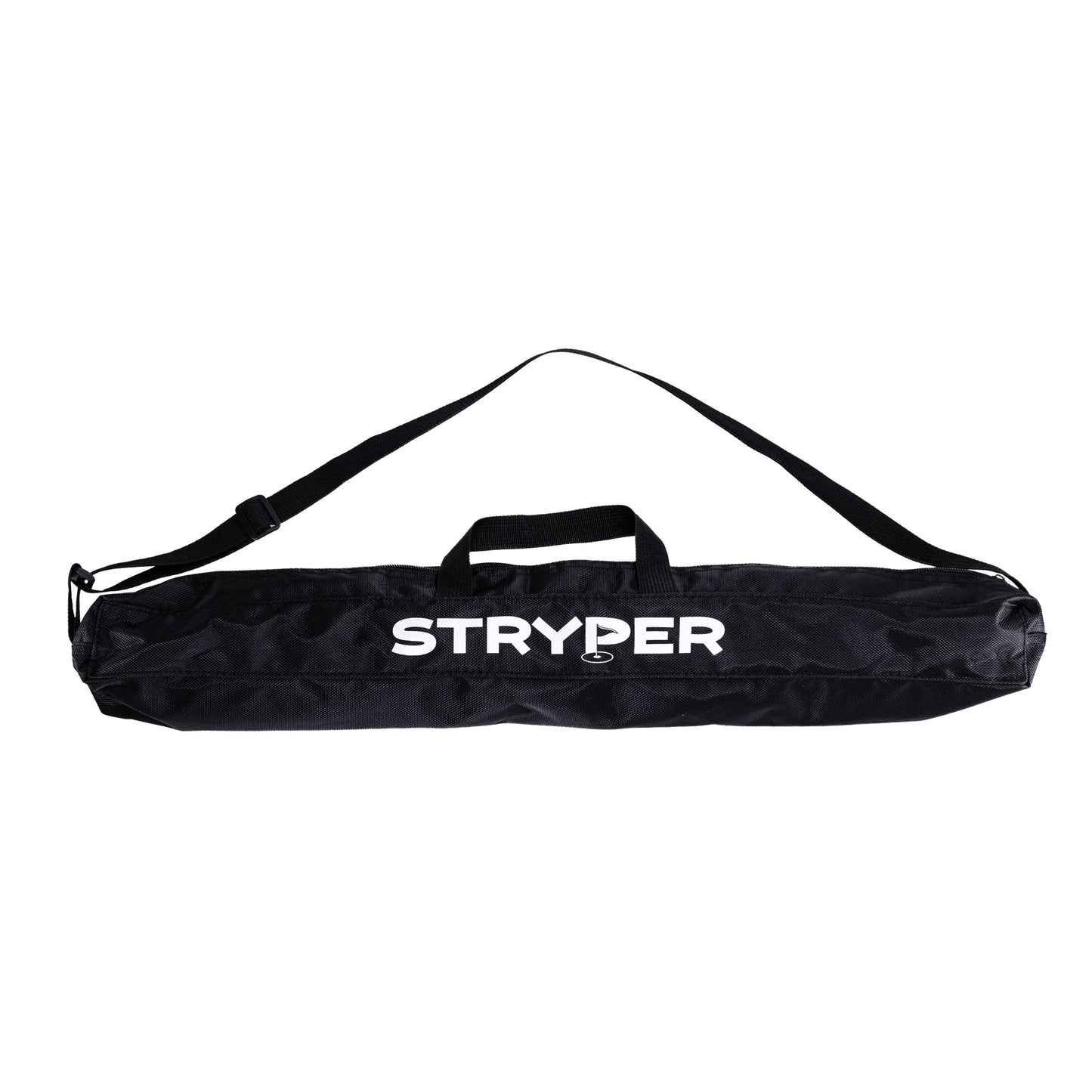 Ballistic nylon carry bag for swing training aids