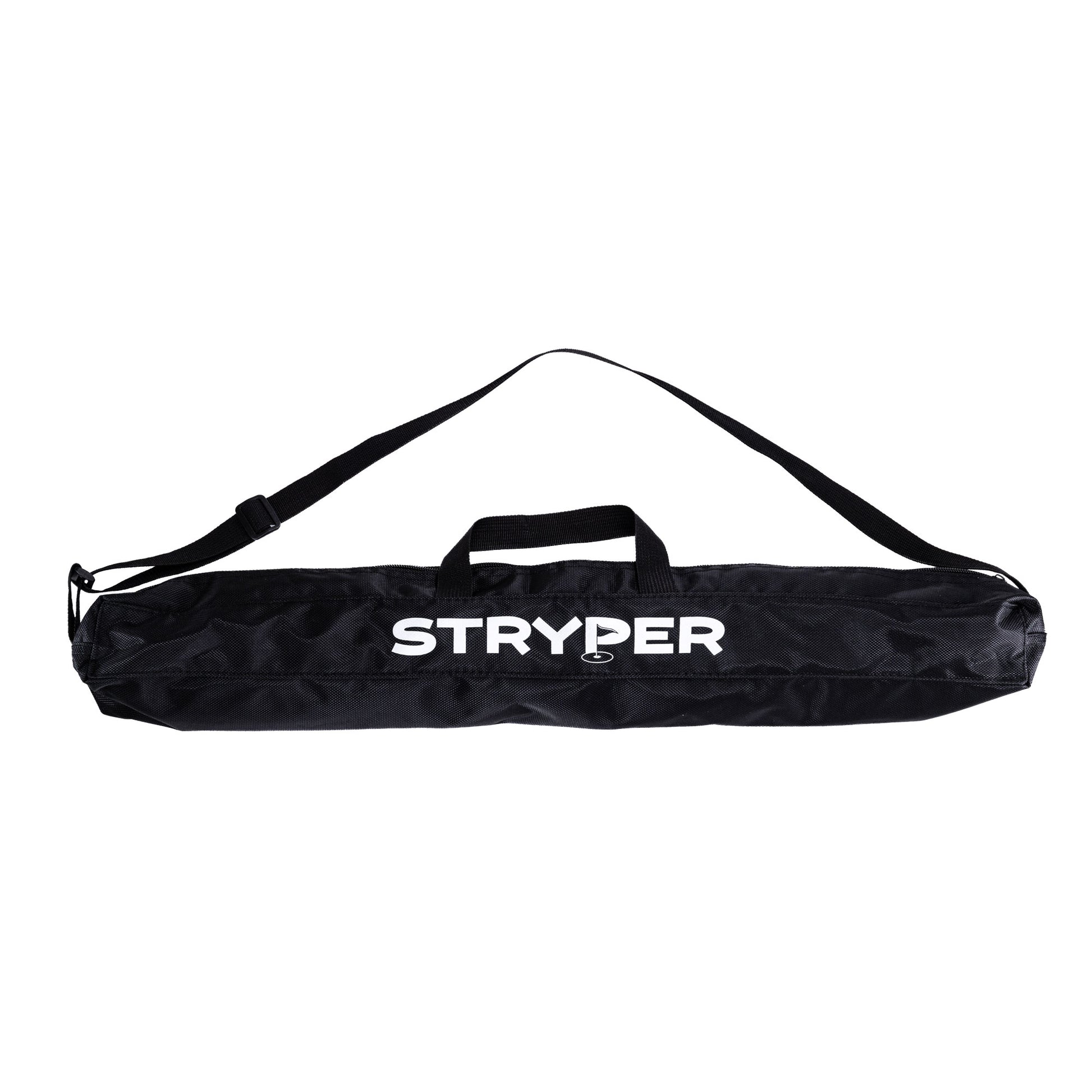Ballistic nylon carry bag for swing training aids