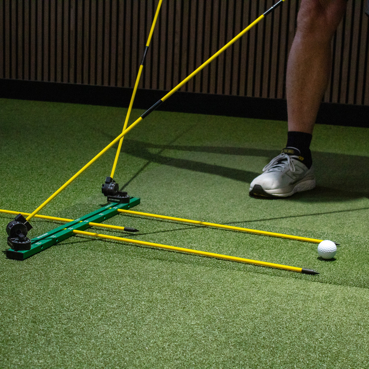 As many alignment rods as you like, in any position as you want