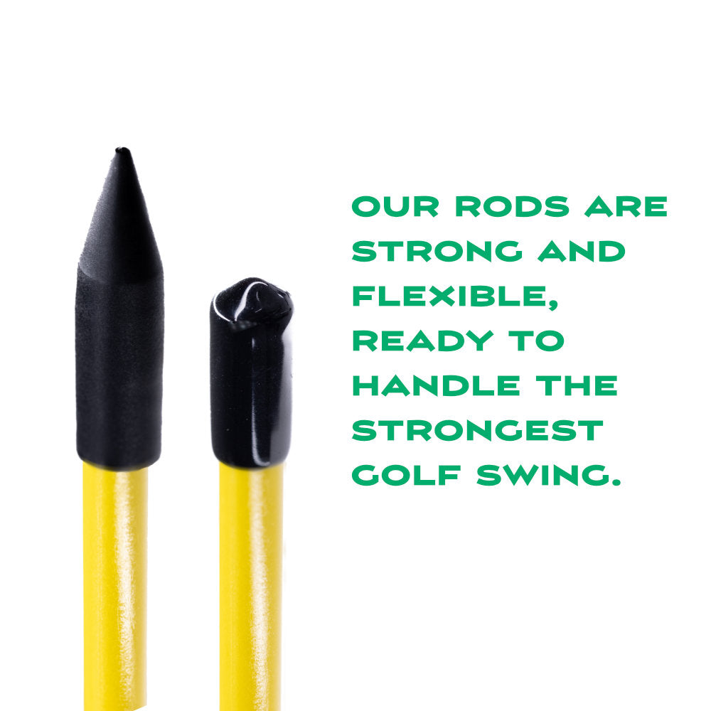 Alignment rods for better golf