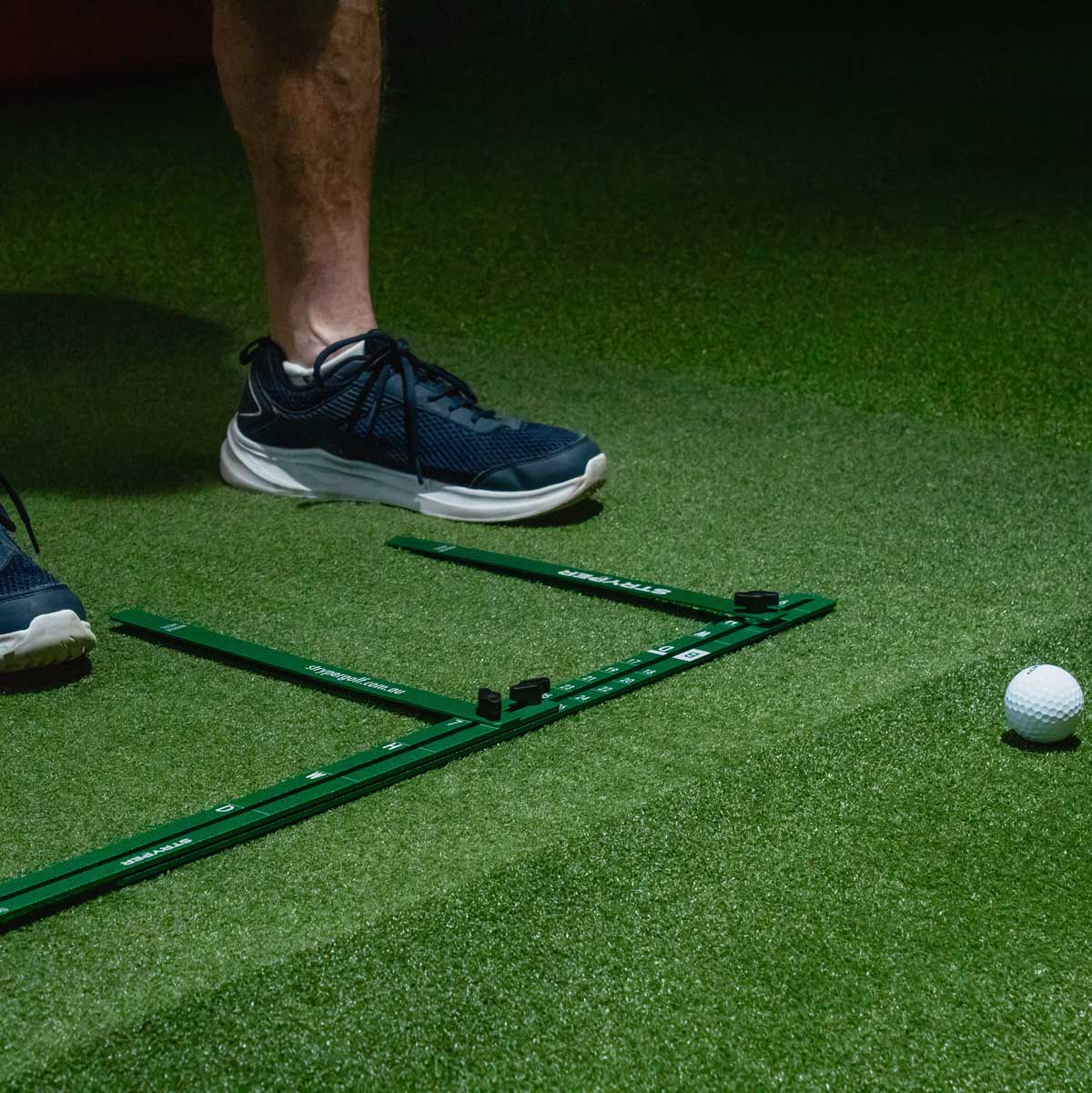 Ball placement is critical in setting up to the golf ball