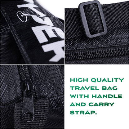 The super-tough ballistic nylon bag is just the start of the impressive features